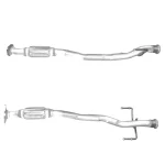 Exhaust Connecting Pipe for Hyundai Getz 1.1 – BM50483