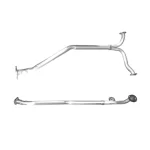 Exhaust Connecting Pipe for Mazda 6 2.2 – BM50826
