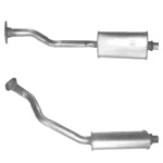 Exhaust Front Pipe for Peugeot Partner 1.9 – BM70445