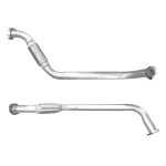 Exhaust Front Pipe for BMW 525d 2.5 – BM70619