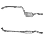 Catalytic Converter for Mercedes E200 2.1 – BM80230H