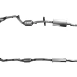 Catalytic Converter for BMW 318i 2.0 – BM91202H