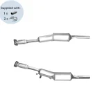Catalytic Converter & DPF for Renault Modus 1.5 – BM11173H
